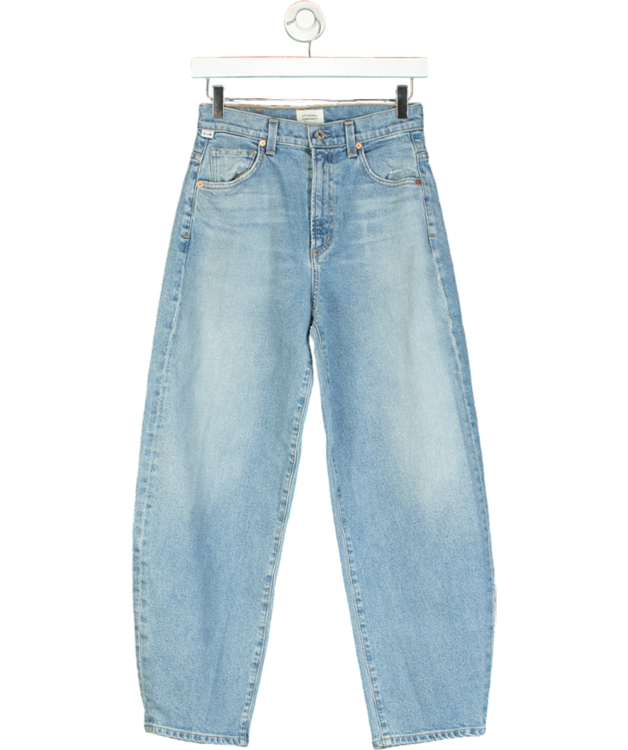 Citizens of Humanity Blue Miro Barrel-leg Relaxed-fit High-rise Denim Jeans W25