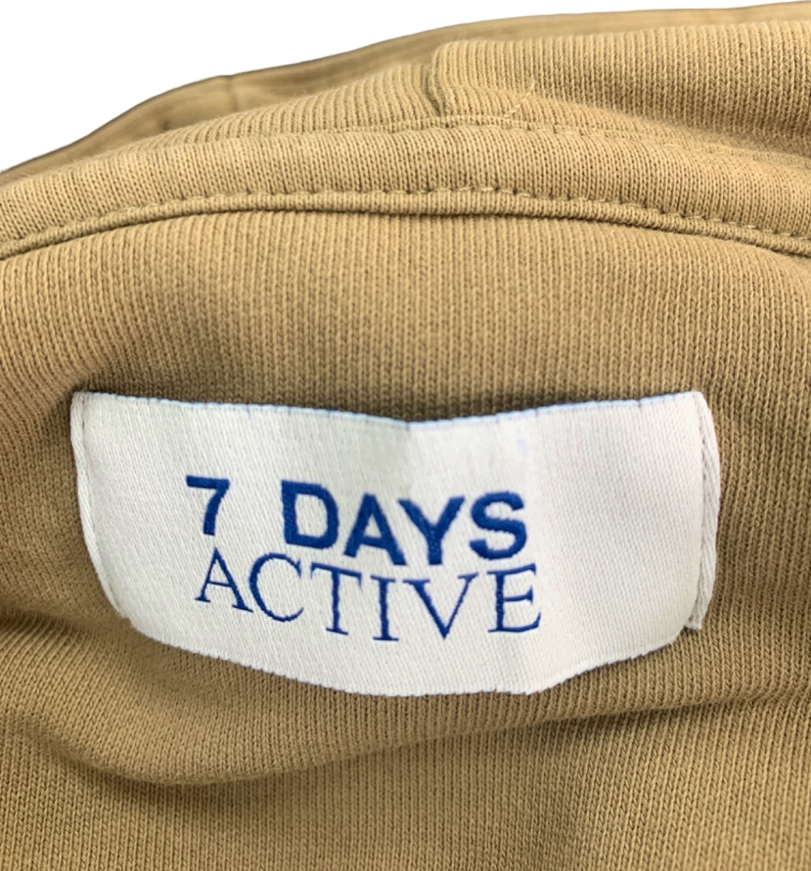7 Days Active Brown Hoodie Medium