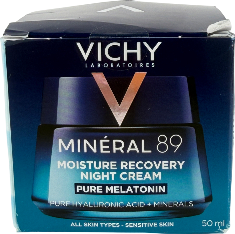 Vichy Minéral 89 Moisture Recovery Melatonin Night Moisturiser Cream 50ml