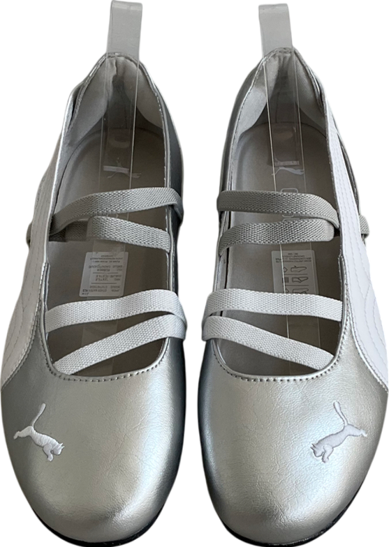 Puma Metallic Speedcat Ballet Pumps UK 6 EU 39 👠