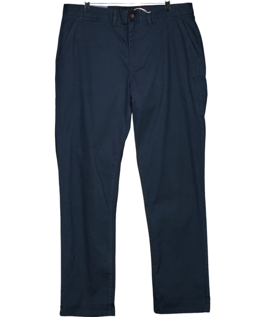Crew Clothing Blue Straight Chino W36