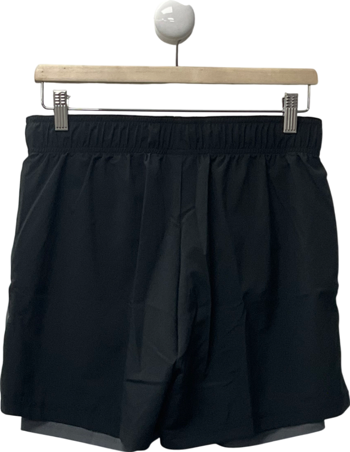 gymshark Black Sport 5" 2 In 1 Shorts UK M