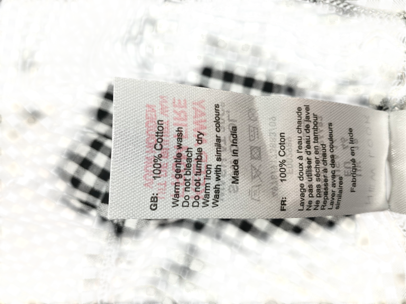 New Look Black Gingham Maxi Dress UK 18