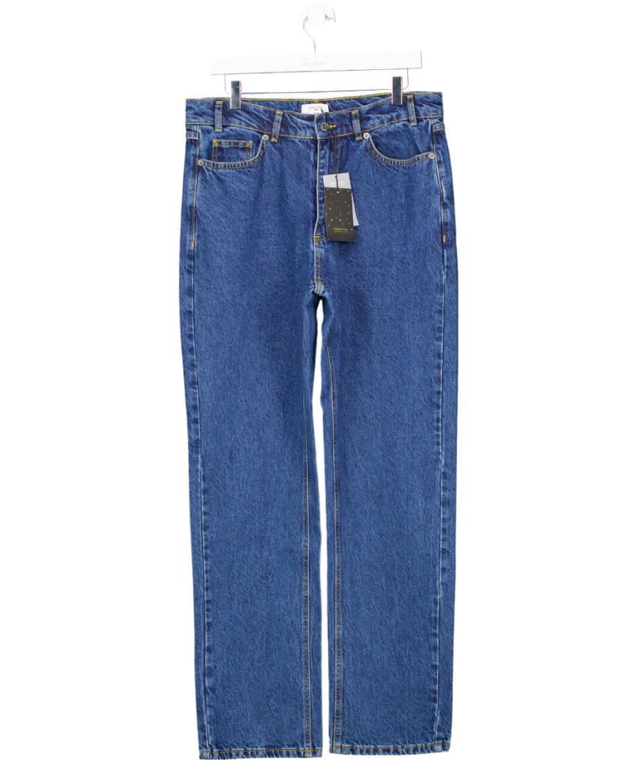 Percival Blue Mid-blue Straight Leg Denim Jeans W32