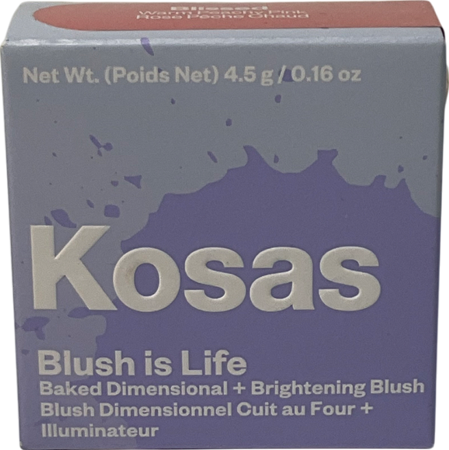 Kosas Blush Is Life Baked Dimensional + Brightening Blush Blissed 4.5