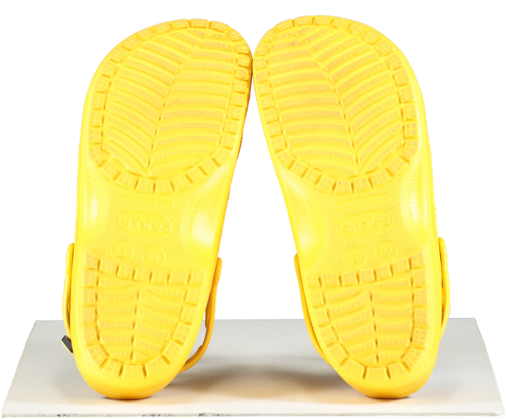 x Justin Bieber Drew House Yellow Classic Crocs - RARE UK 9 EU 42 👠