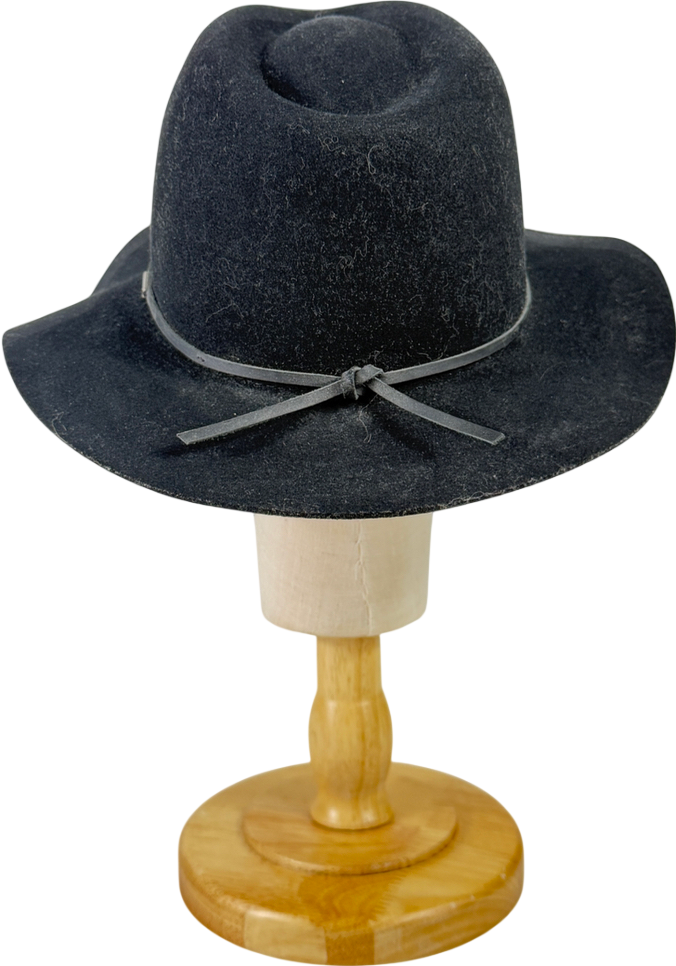 BRIXTON Wesley Fedora Black UK M