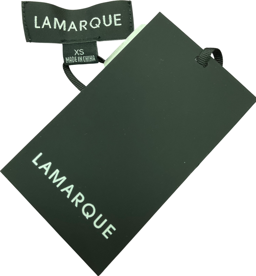 Lamarque Purple Azalia Ruched Mini Skirt And Tayana Hankerchief Top UK XS