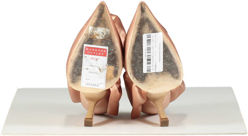 Midnight 00 Pink Satin Antoinette Mules UK 5 EU 38 👠