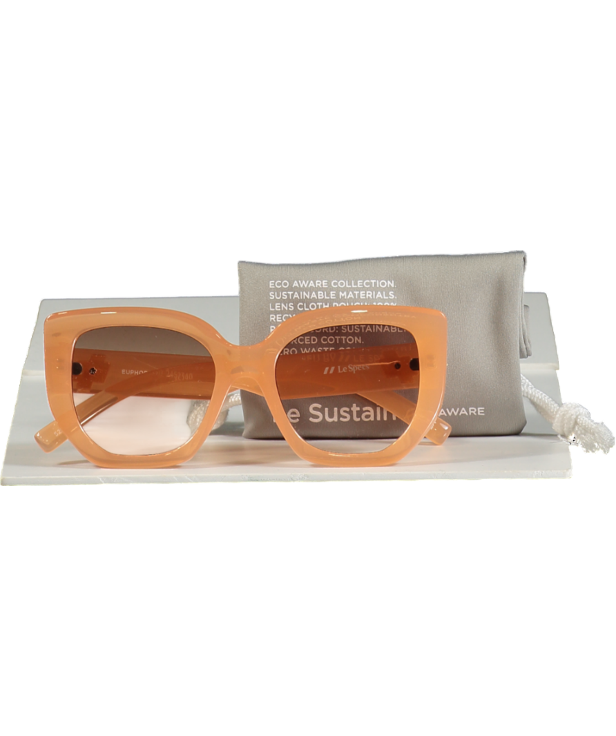 Le Specs Orange Euphoria Sunglasses