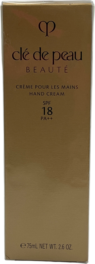 Cle de Peau Hand Cream Broad Spectrum Spf 18 Sunscreen 75ml