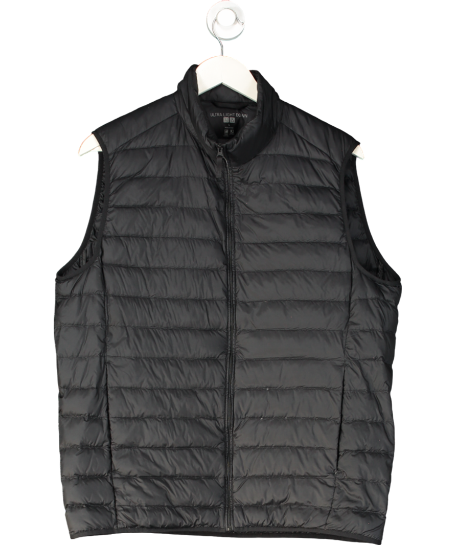 Uniqlo Black Ultra Light Down Vest UK L