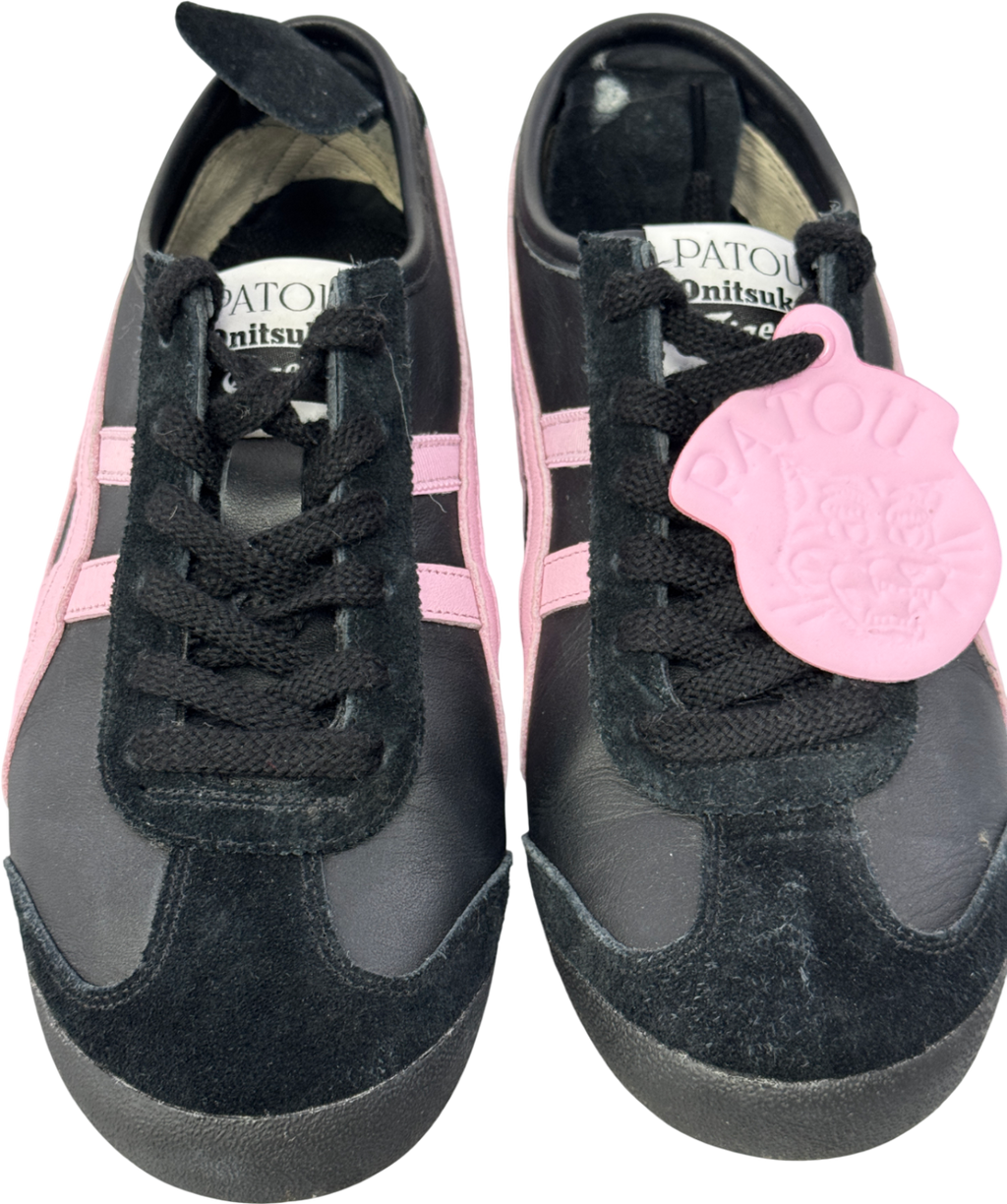 Patou X Onitsuka Tiger Mexico 66 - Black Cotton Candy Trainers UK 4 EU 37 👠