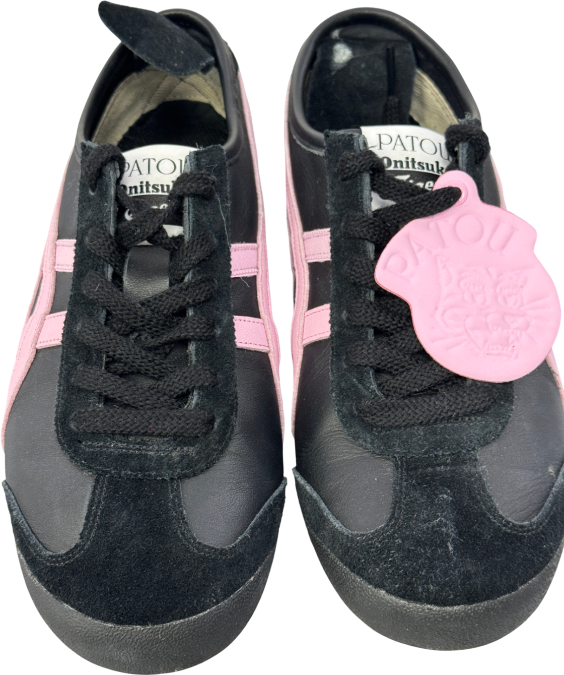 Patou X Onitsuka Tiger Mexico 66 - Black Cotton Candy Trainers UK 4 EU 37 👠