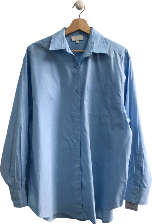 Monday Blue Oversized Shirt UK S
