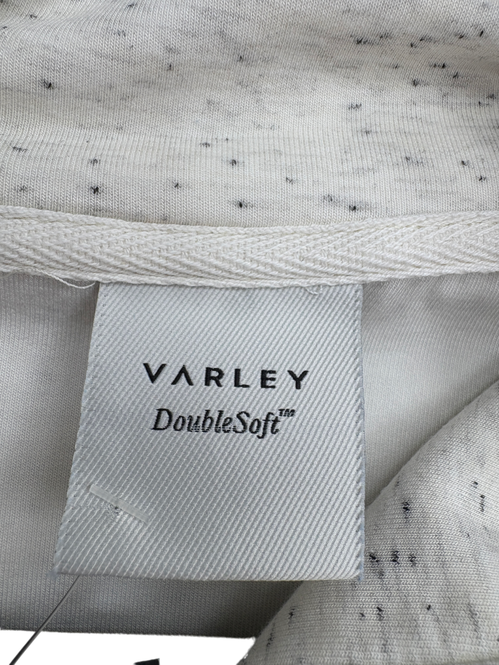Varley Grey DoubleSoft Hawley Half Zip Sweat UK S