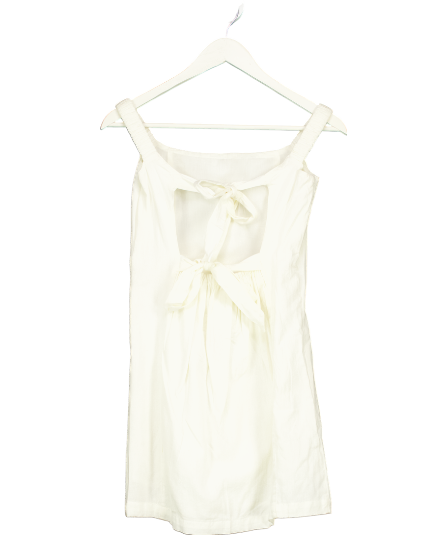 Free People Cream Close To Heart Mini Dress UK XS