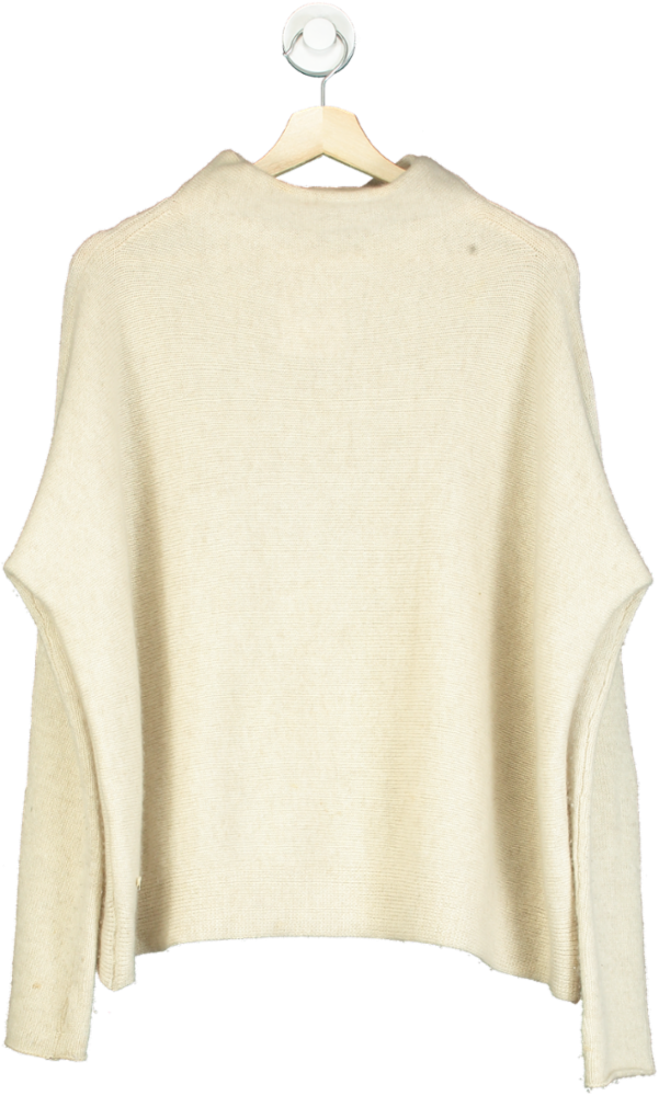 Bamford Cream Cashmere Jumper UK S