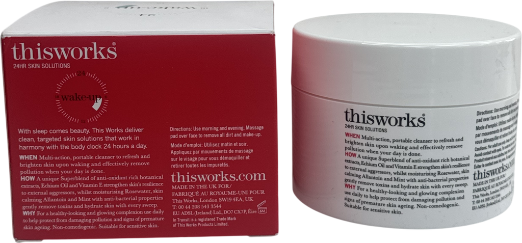 This Works In Transit No Traces Cleansing Pads 60 pads
