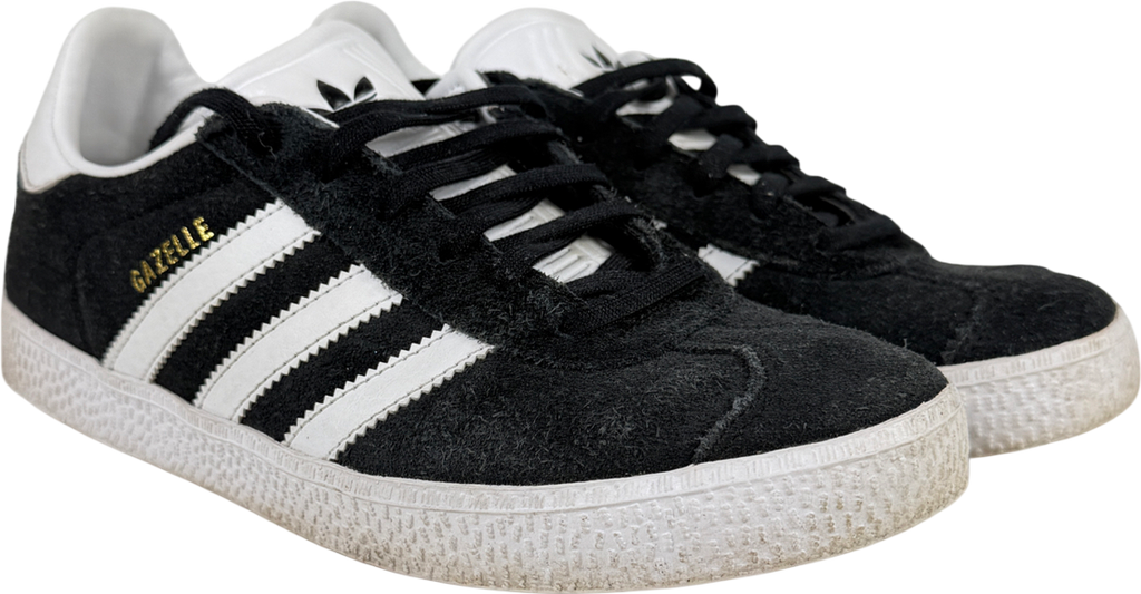 Adidas Originals Black & White Gazelle Trainers UK 5 EU 38