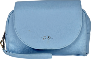 Tili Blue Wrap Around Cosmetic Bag One Size