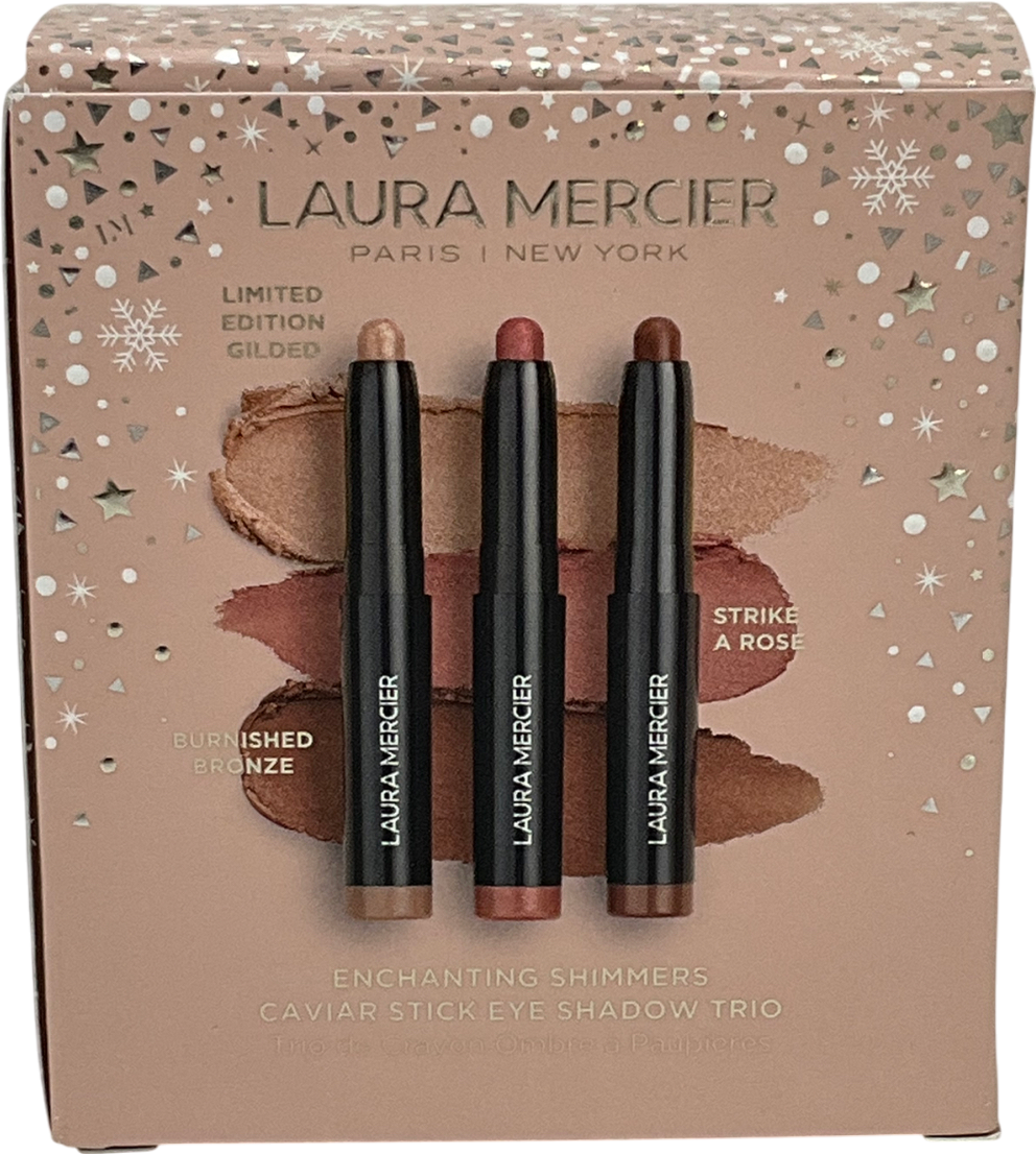 Laura Mercier Enchanting Shimmers caviar Stick Eye Shadow Trio Enchanting Shimmers 3x1g
