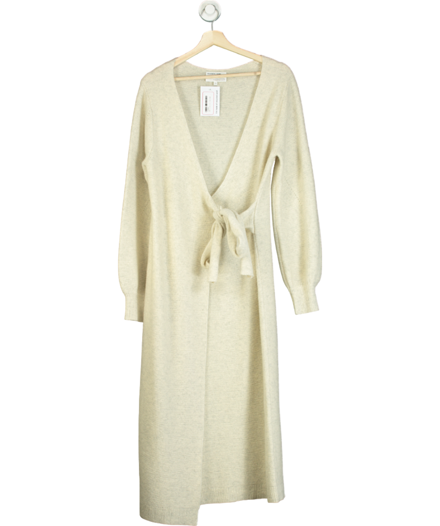 Designers Remix Cream Carmen Robe Dress UK S