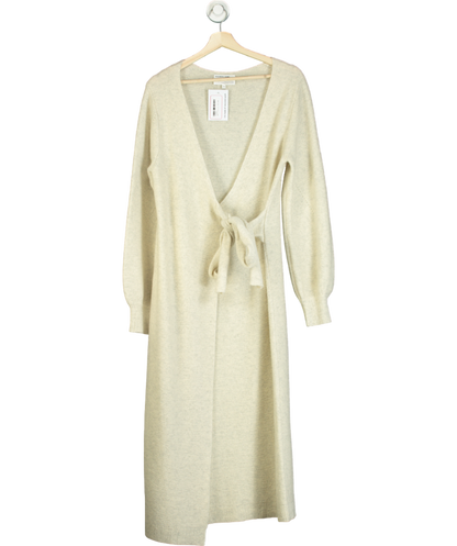 Designers Remix Cream Carmen Robe Dress UK S