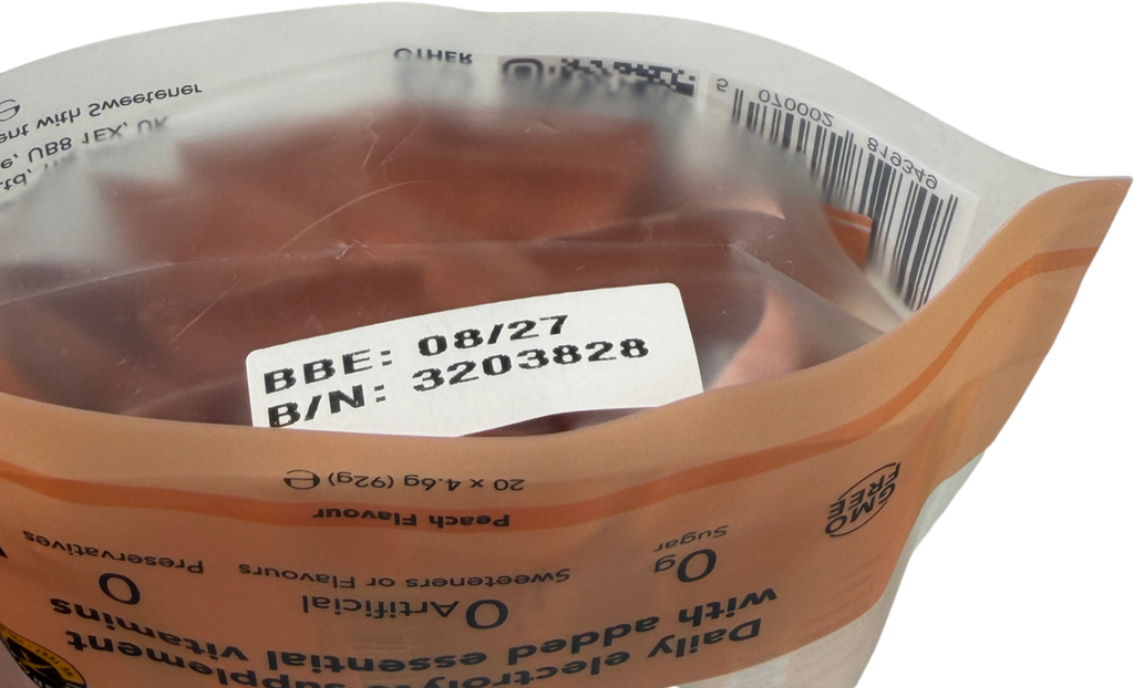 Proof Electrolyte Supplement Peach 20x4.6g