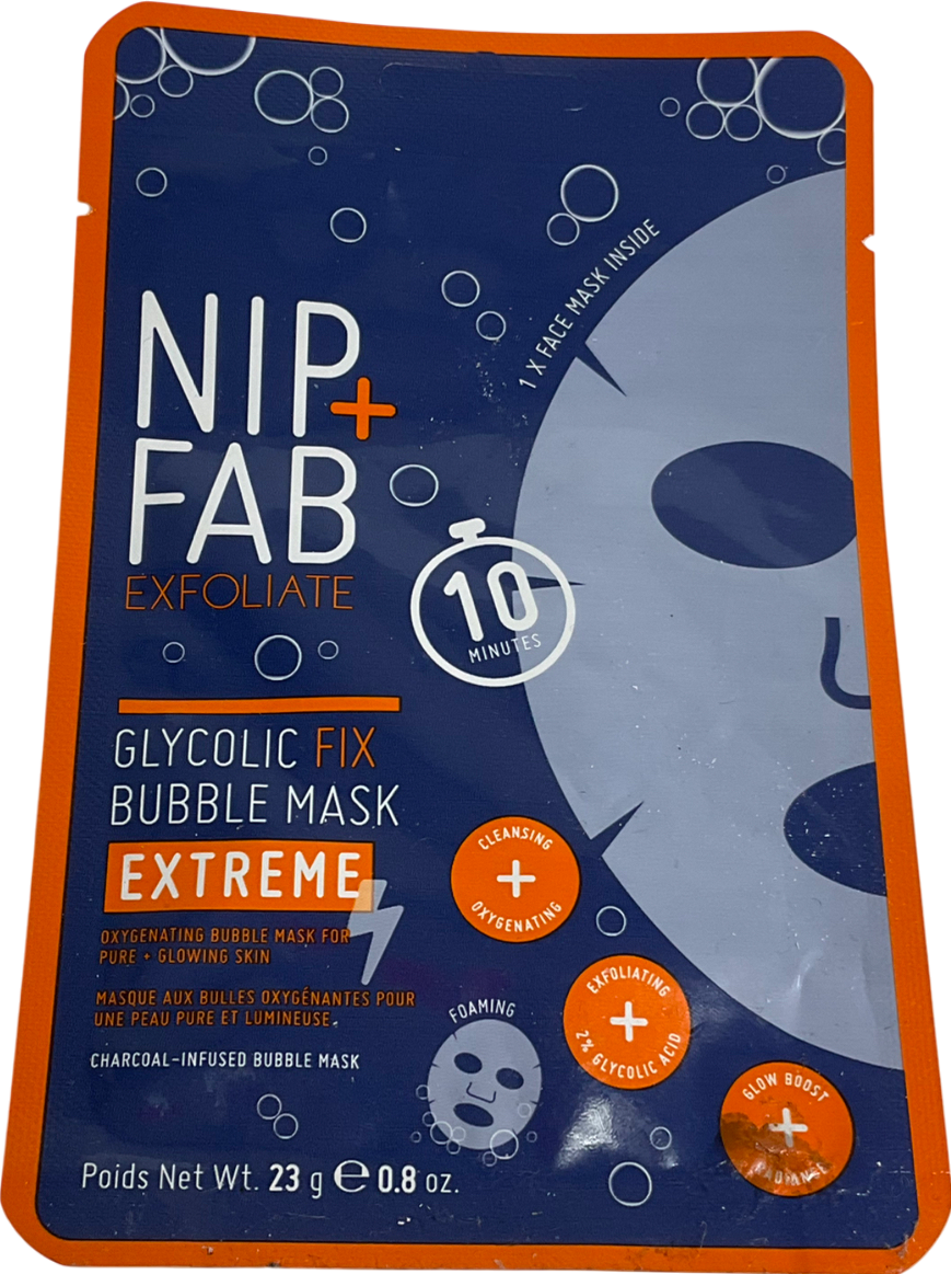 Nip+Fab Glycolic Fix Bubble Face Mask 23g