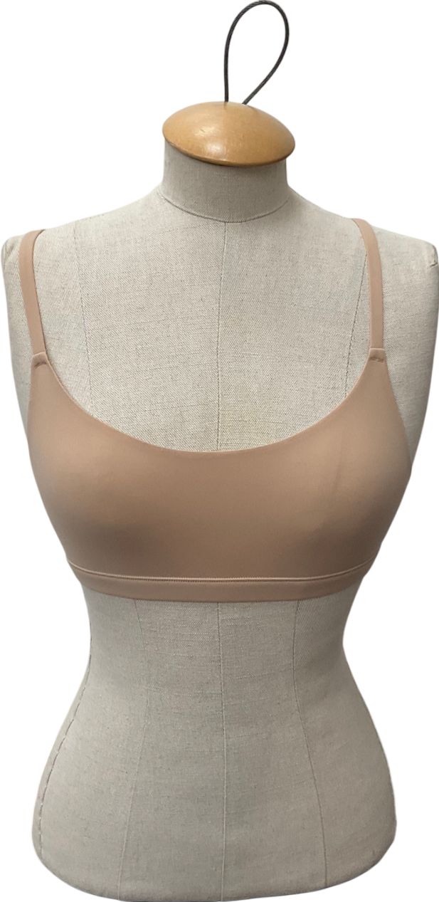 SKIMS Beige Fits Everybody Scoop Bralette - Clay UK S
