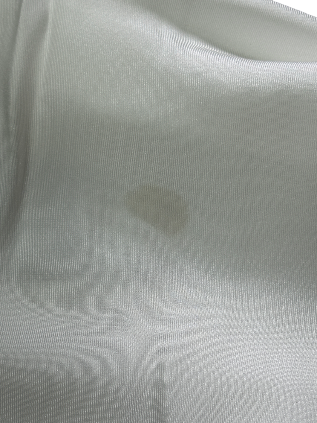 Opera Sport White Satin Midi Skirt UK 10