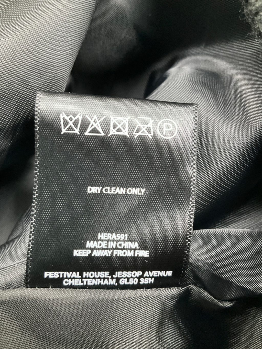 Hera Black Varsity Jacket UK S