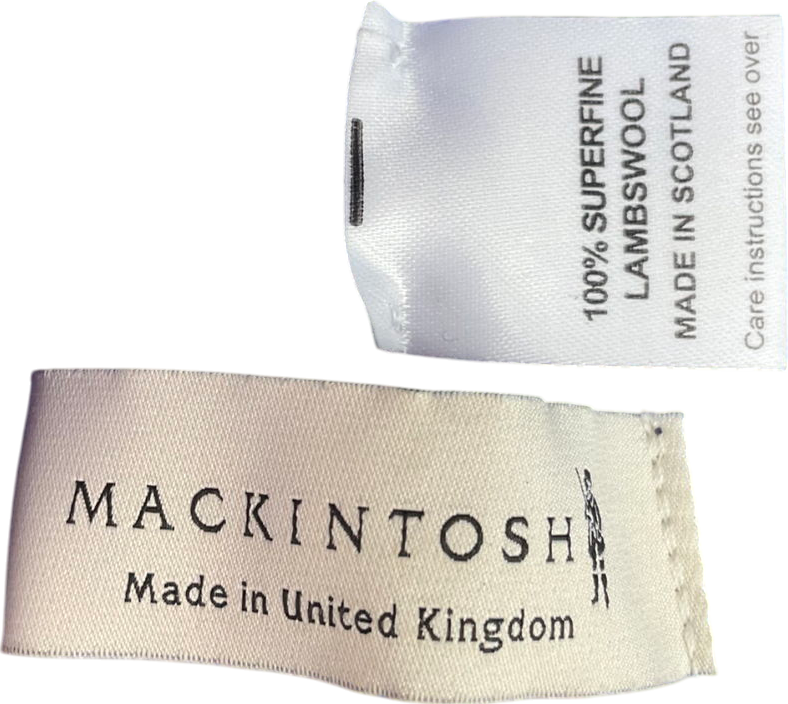 Mackintosh Kemet Electric Blue Wool Beanie UK S