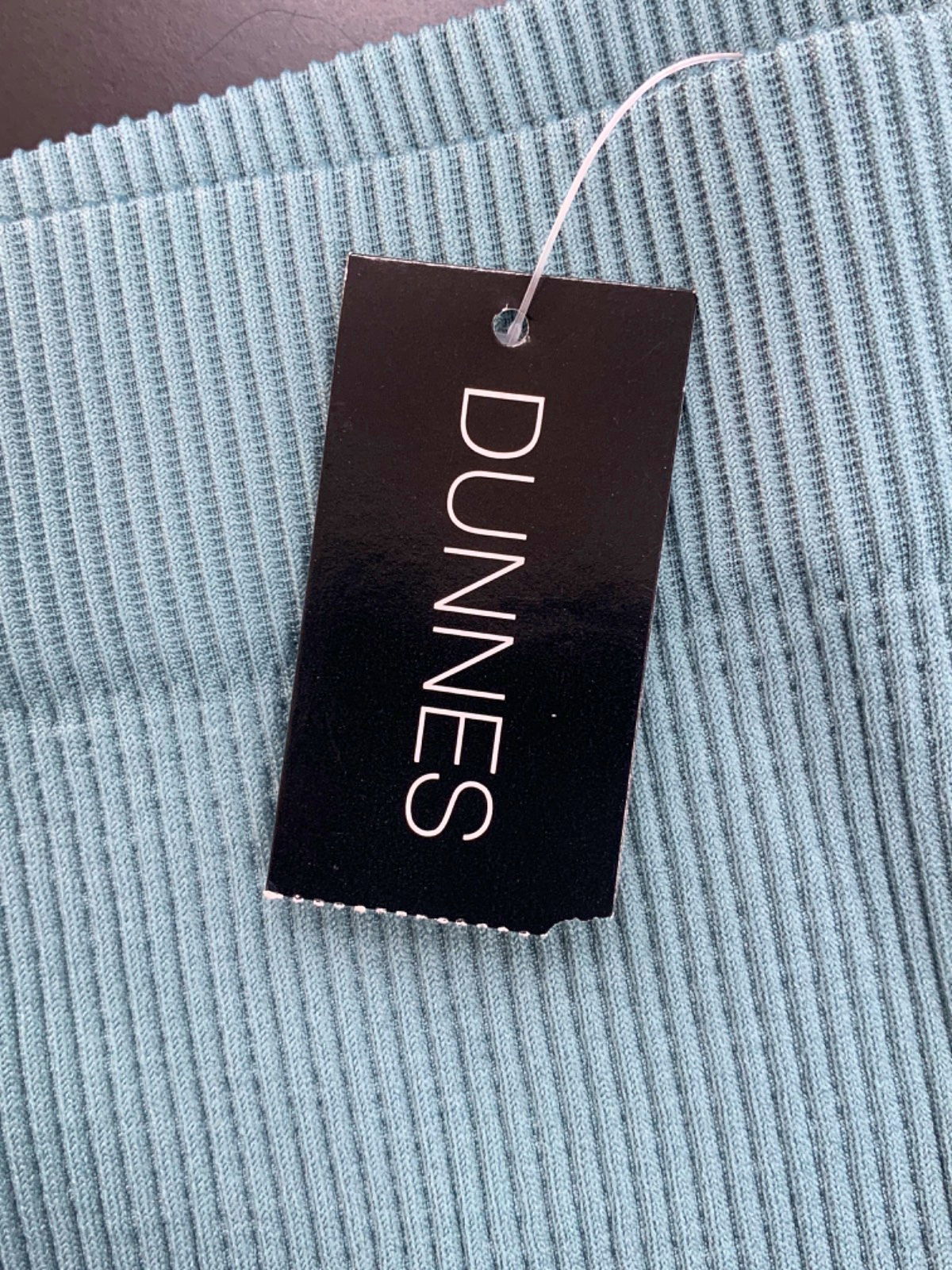 Dunnes Stores Blue/Green Rib Legging XS/S