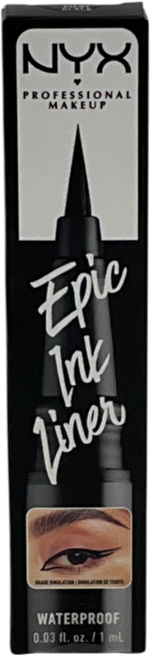 NYX Epic Ink Eye Liner Black 1ml