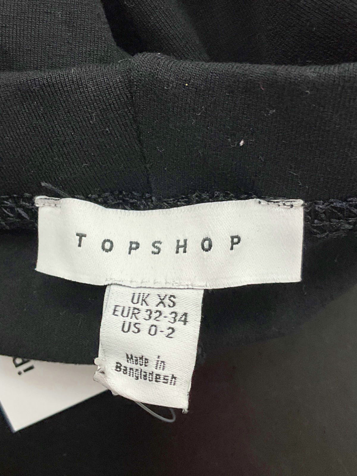 Topshop Black Cycling Shorts UK XS