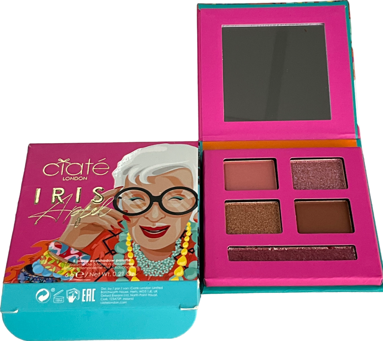 Ciate Iris Apfel The Eyeshadow Palettes - Accidental Icon I Ris One size