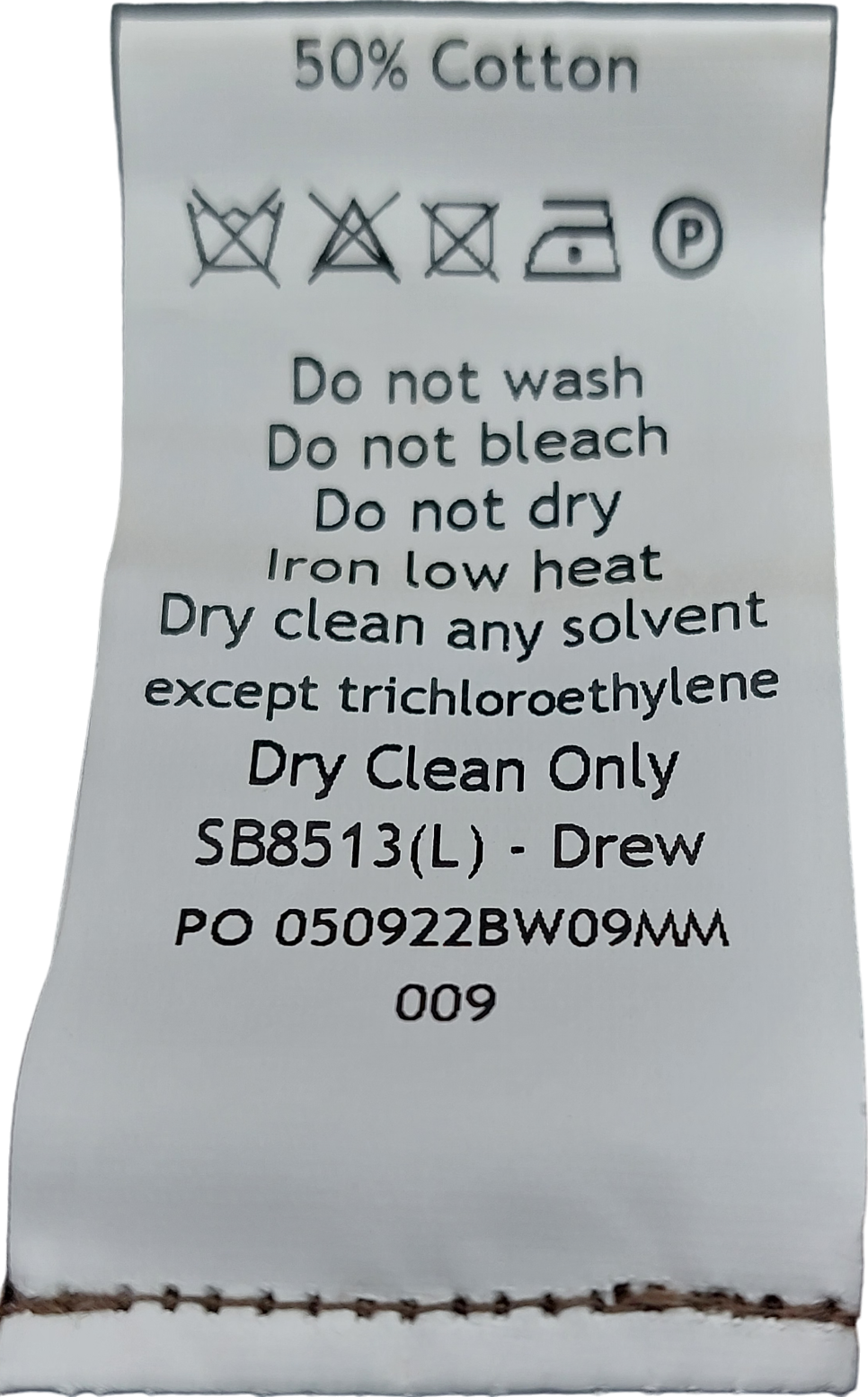 House of CB Brown Drew Mocha Vegan Leather Lace Up Trousers UK M