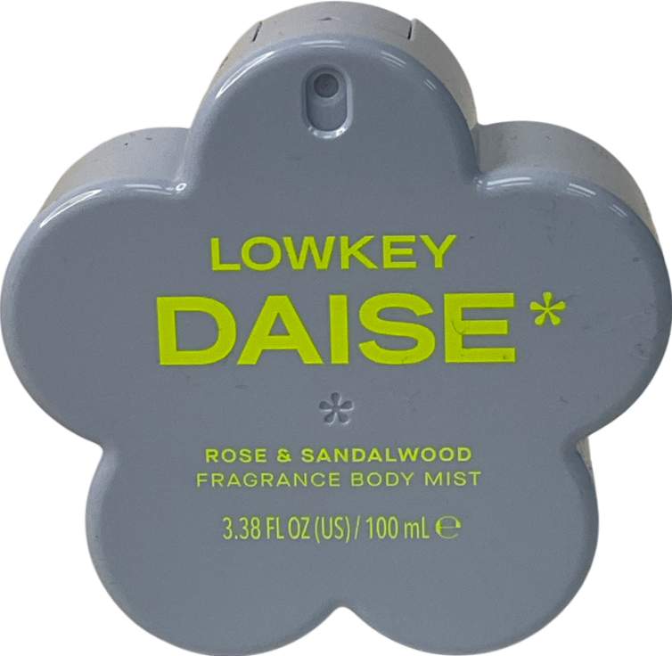 lowkey Daise Fragrance Body Mist Lowkey Rose & Sandalwood Daise 100ml