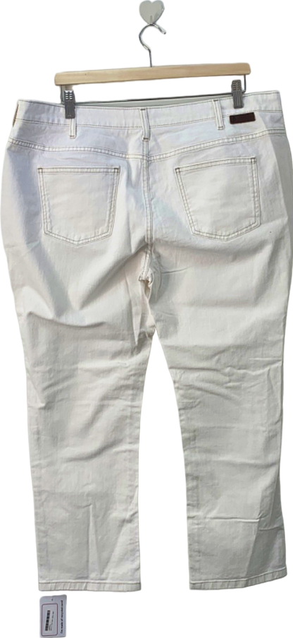 Boden White Straight Leg Jeans Size 20R