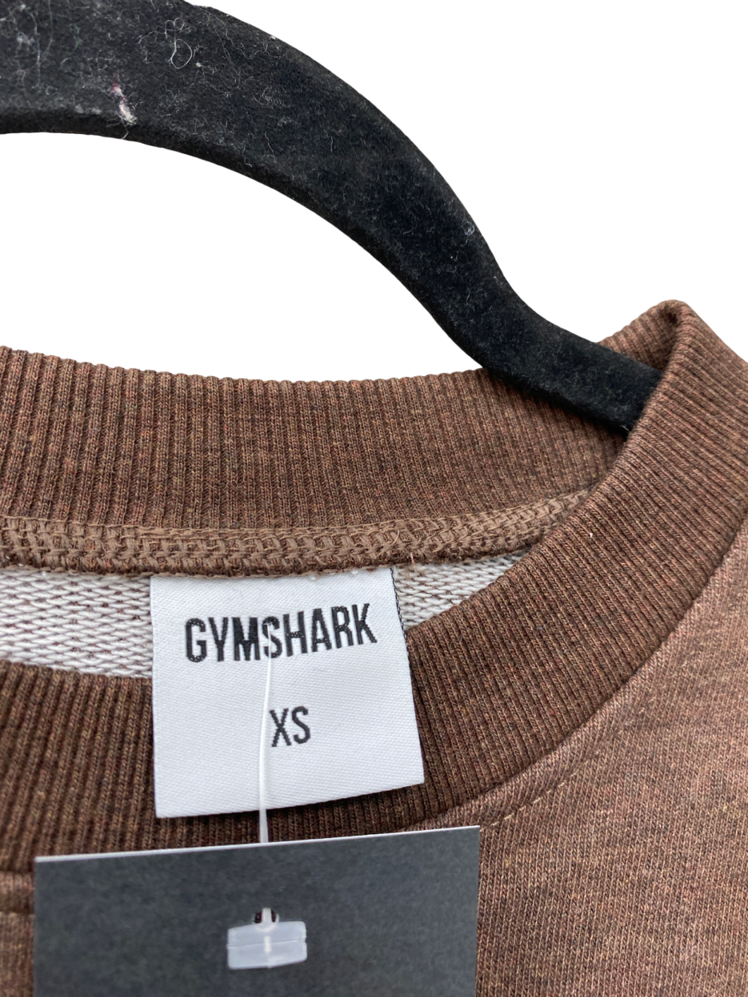 gymshark Brown Rest Day Sweater UK XS