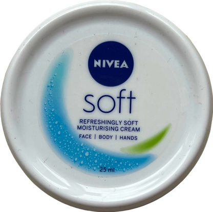 Nivea Soft Refreshingly Soft Moisturising Cream No Shade 25ml