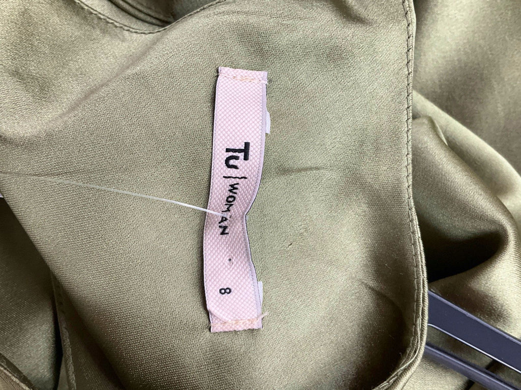 TU Green Sleeveless Dress UK 8