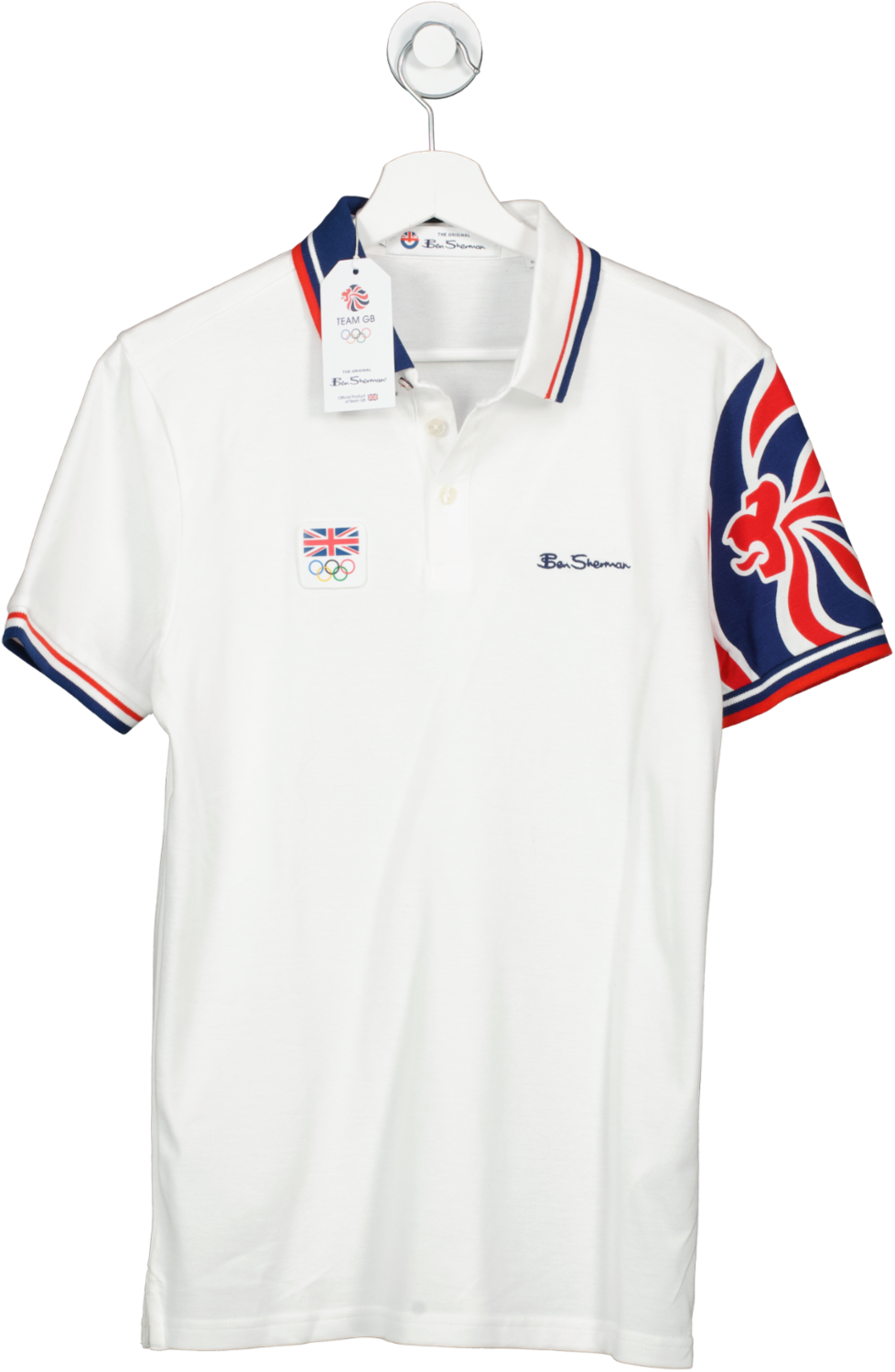 Ben Sherman White Team Gb Shirt UK S