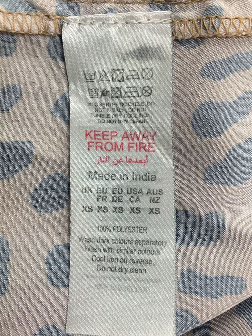 PrettyLittleThing Pink Leopard Print Pyjama Set XS