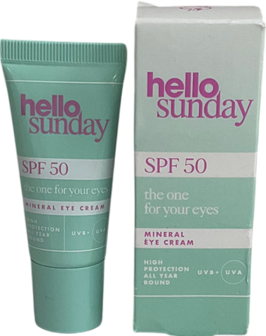 Hello Sunday The One For Your Eyes - Mineral Eye Cream 15ml