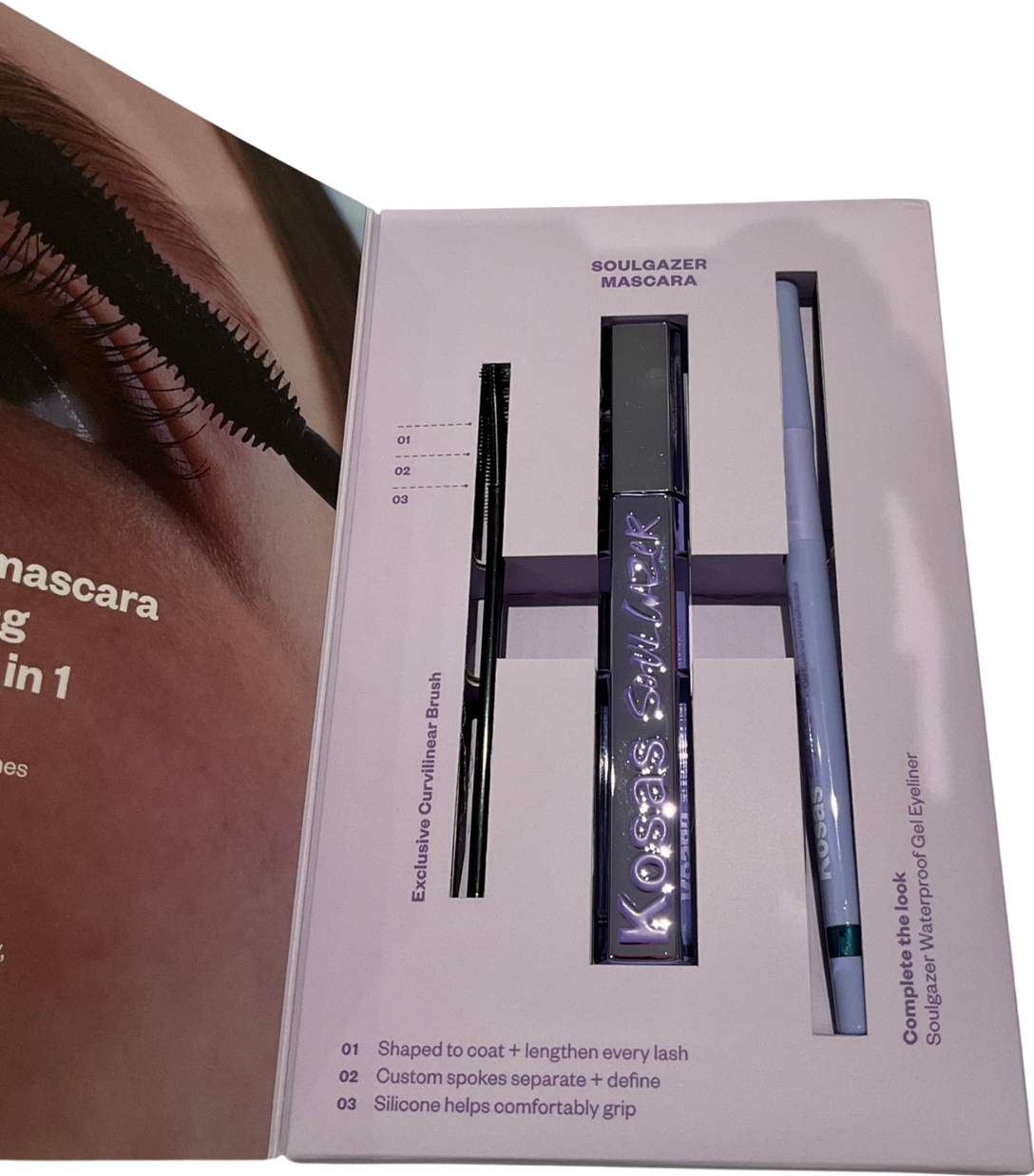Kosas Lengthening Mascara + Intensifying Eyeliner One size