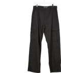 French Connection Black Wide Leg Cargo Trousers UK 14