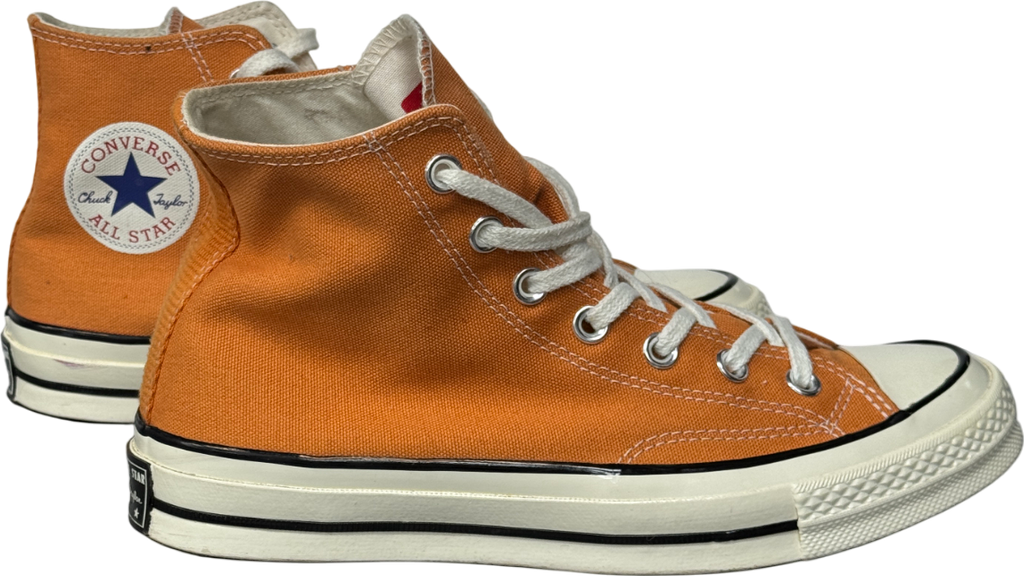 Converse All Star Hi Top Trainers In Orange UK 6 EU 39 👠
